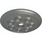 Ekena Millwork Spiral Ceiling Medallion (Fits Canopies up to 4"), Hand-Painted Silver, 25 1/4"OD x 4"ID x 2"P CM25SPSLS - alternate 3